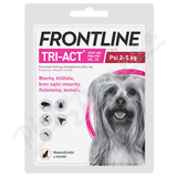 Frontline Tri-Act psi 2-5kg spot-on pipeta 1x0. 5ml