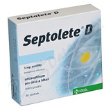 Septolete D pas. 30x1mg II