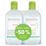 BIODERMA Sbium H2O 500ml 1+1 Festival