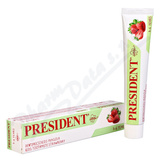 PRESIDENT zubn pasta gel dti 3-6let jahoda 50ml