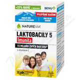 NatureVia Laktobacily 5 Imunita cps. 40 Benu