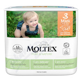 Moltex Pure&Nature 3 Midi plenk. kalhot. 4-9kg 33ks