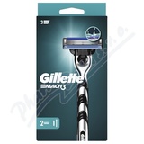 Gillette Mach3 holic strojek+2 nhradn hlavice