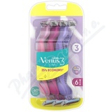 Gillette Venus 3 Colors jednorzov holtka 6ks