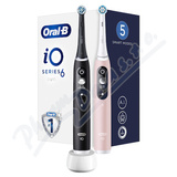 Oral-B iO6 Duo Series Black-Pink Sand Extra Handle