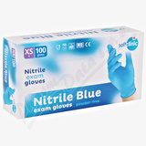 SOFTCLINIC Nitril ruk. vyet. nepudr. modr XS 100ks