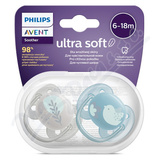 Philips AVENT idt. Ultrasoft 6-18m chlap. -obr. 2ks