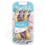 Gillette Venus 3 Dragonfruit jednorz. holtka 6ks