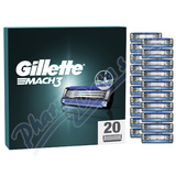 Gillette Mach3 nhradn hlavice 20ks