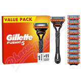 Gillette Fusion5 holic strojek+11 nhrad. hlavic