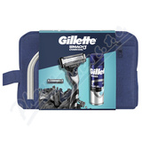 Gillette Mach3 Charcoal Xmas drkov sada v tace