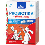 Vitar Probiotika Bob a Bobek s p. jahody 20x2g