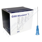 BD Microlance 3 inj. jehla 23G 0. 6x40mm modr 100ks